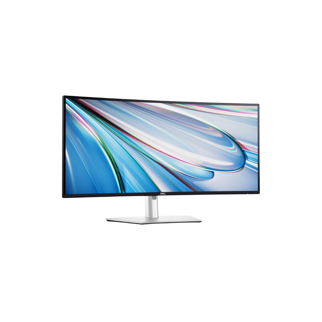 Dell UltraSharp U3425WE 34″ Curved WQHD Monitor – 120Hz Refresh Rate, IPS Black, USB-C Hub, ComfortView Plus