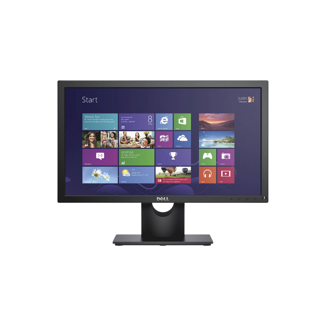 Dell E2016HV 19.5″ HD Monitor – 1366×768 TN Panel, 60Hz, 5ms Response, Anti-Glare, VGA
